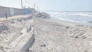 Trujillo: El mar avanza y amenaza a los vecinos de Taquila II