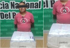 Ica: transportaba en bus hasta 3 kilos de cocaína de alta pureza