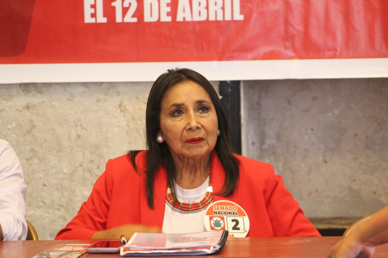 Aida García-Naranjo, candidata al Senado Nacional por Venceremos. Foto: GEC.