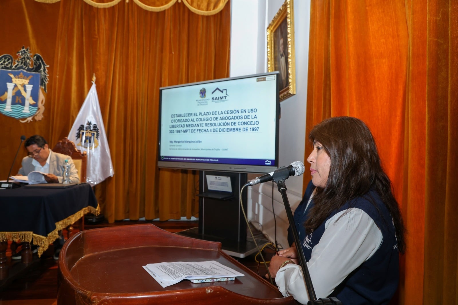 Concejo de Trujillo aprueba actualización del margesí de bienes municipales