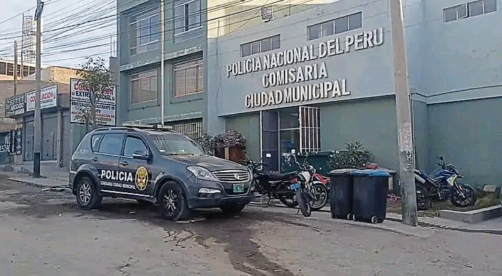 Comisaría con un patrullero menos en Ciudad Municipal. Foto: GEC.