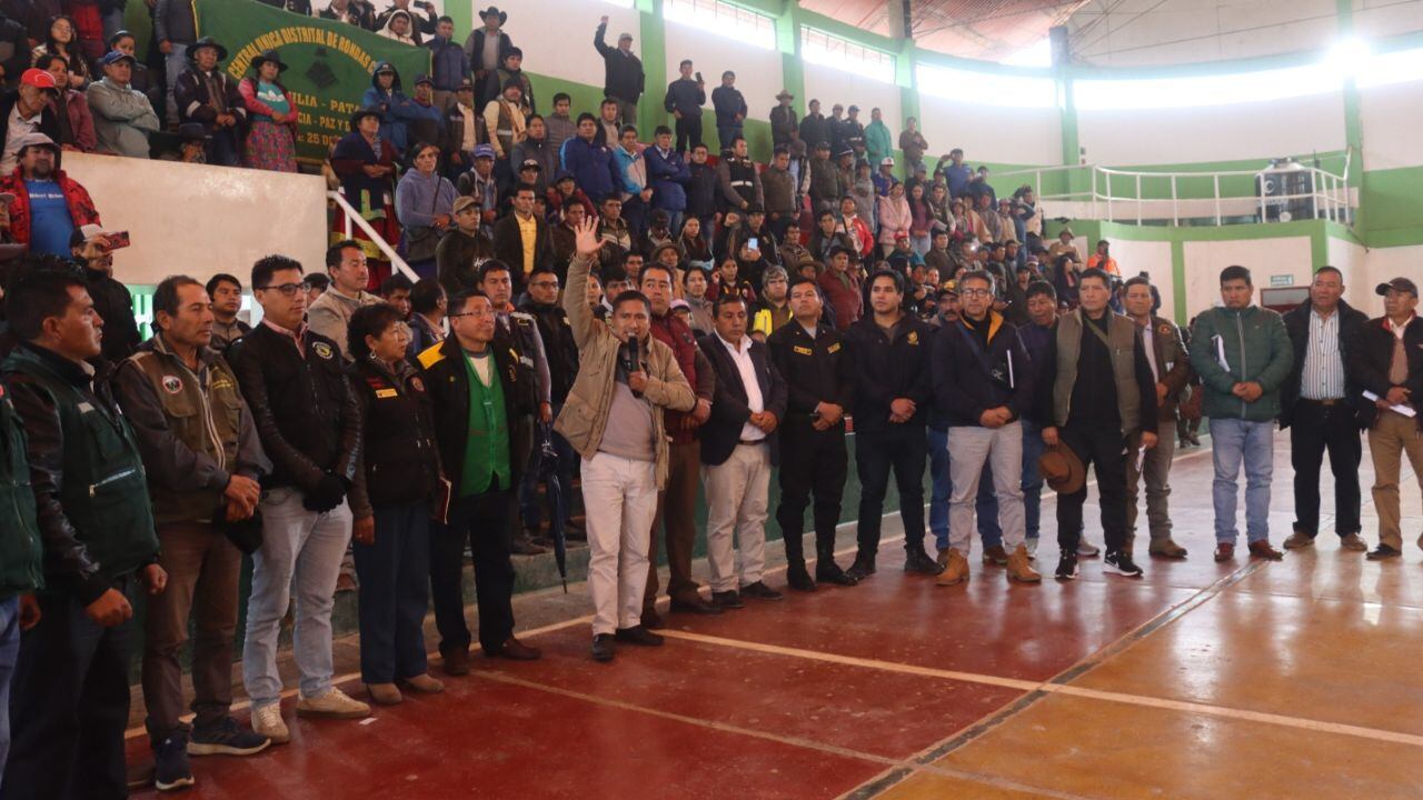 Dirigentes de la Central Única Provincial de Rondas Campesinas de la provincia de Pataz y autoridades de la municipalidad provincial anunciaron radical medida ante incumplimiento de los acuerdos adoptados en mayo del 2024.