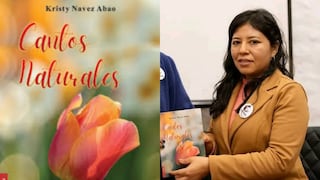 Escritora trujillana Kristy Navez Abao presentó su libro “Cantos naturales” 