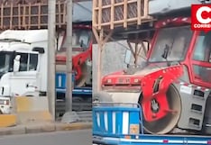 Costa Verde: Nuevo choque contra puente Bajada de Baños a un día de su reparación