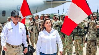 La presidenta Dina Boluarte llegaría hoy a Piura para presentar maquinaria para enfrentar el Fenómeno El Niño