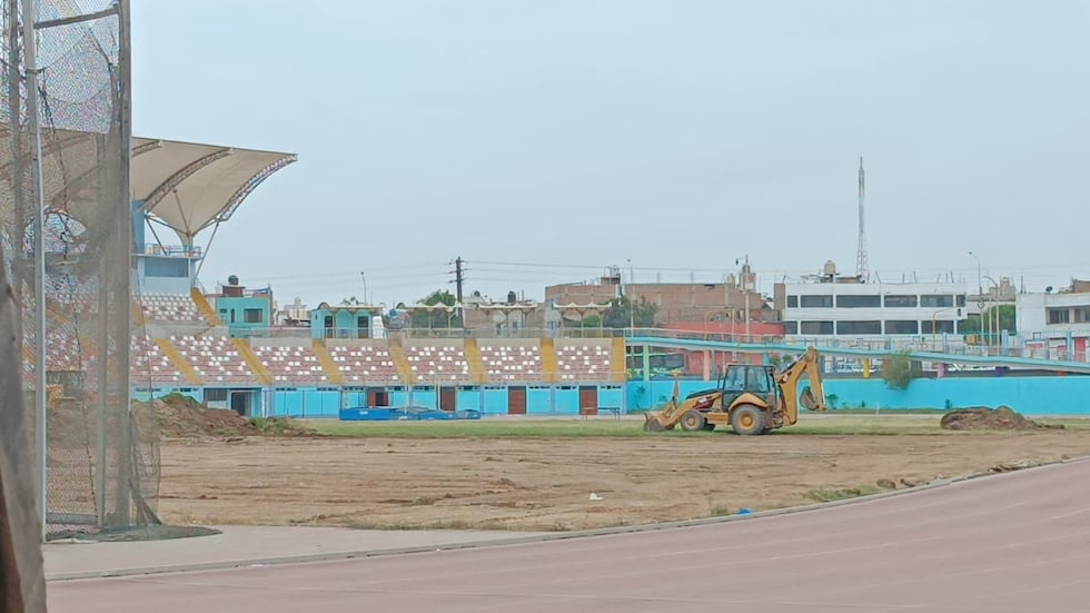 La Municipalidad Provincial de Trujillo ya inició los trabajos en el Estadio Atlético Chan Chan.