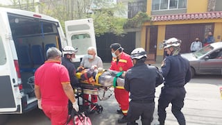 Arequipa: Rescatan a sexagenario que quedó atrapado tras derrumbe en el Cercado