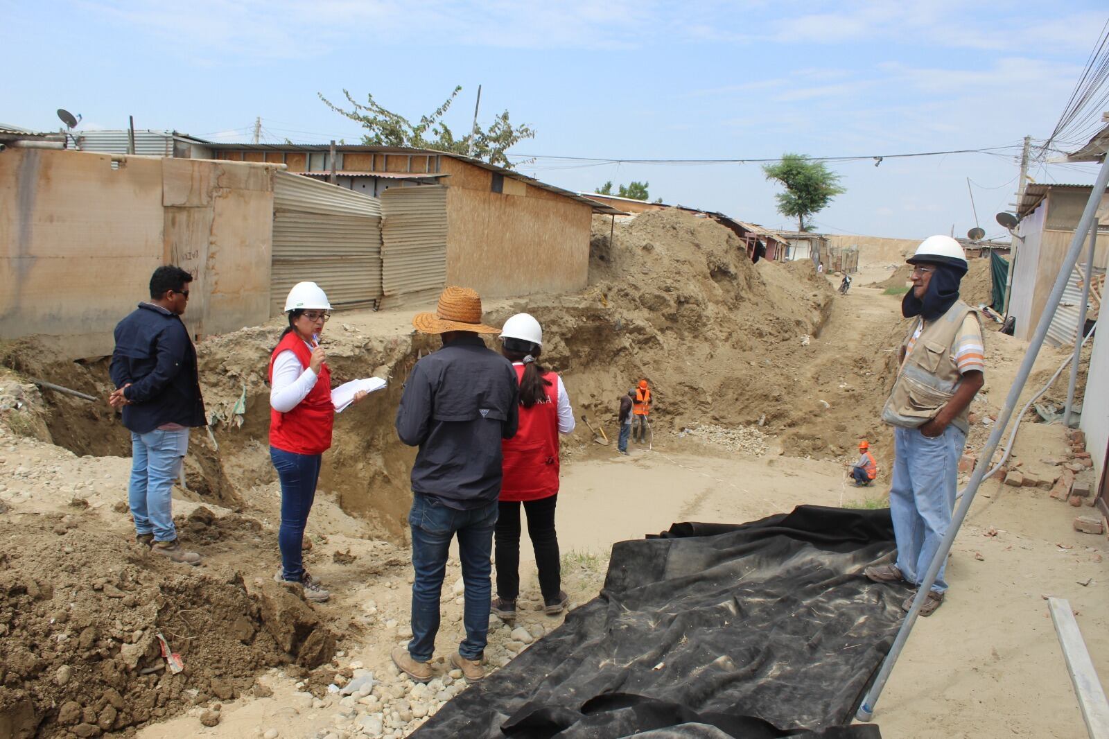 Hubo cambio de diseño en el tanque de tormentas, sin autorización de los funcionarios de la municipalidad de Castilla.