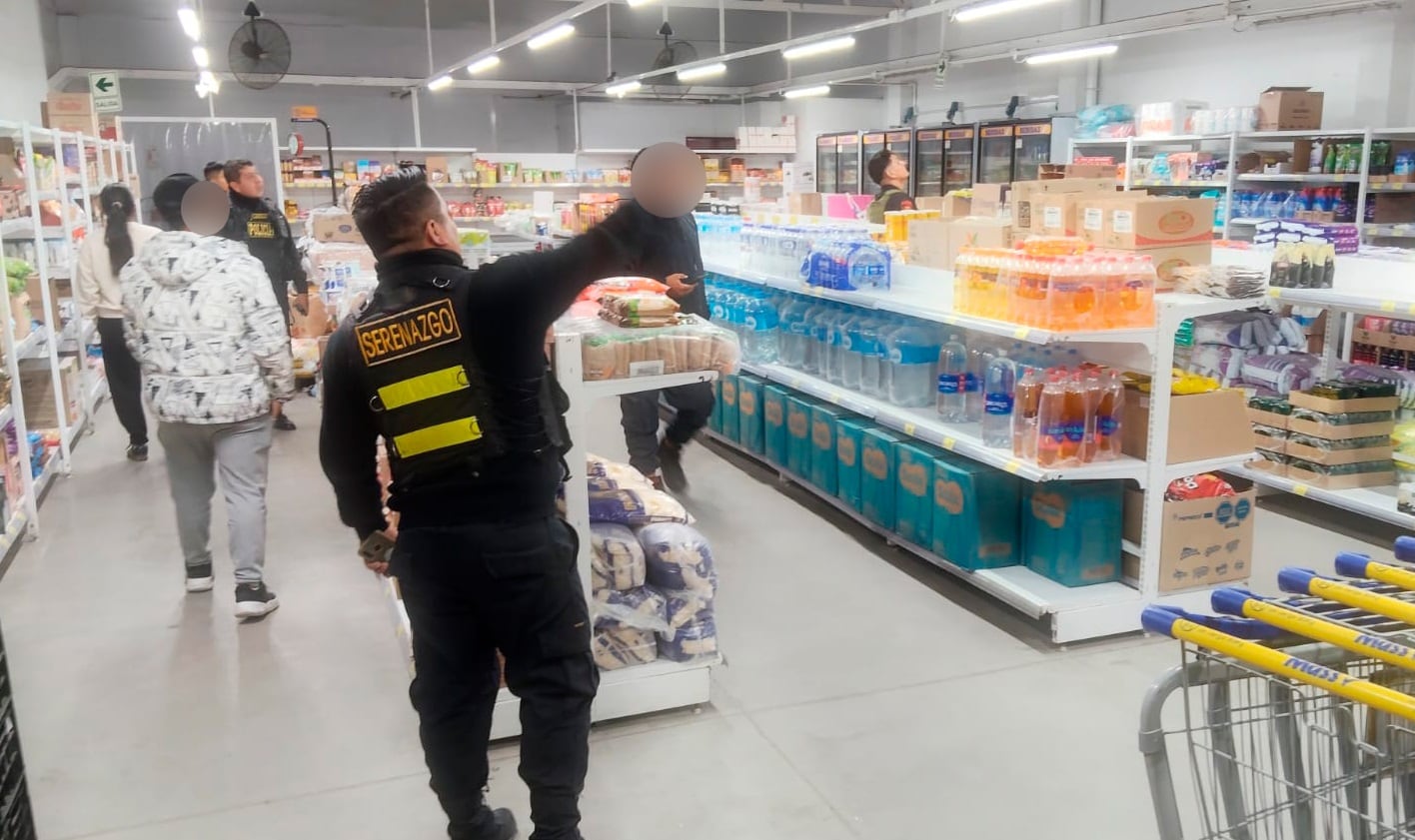 Al verse sorprendido trató de escapar trepando unas paredes, pero fue alcanzado y reducido.