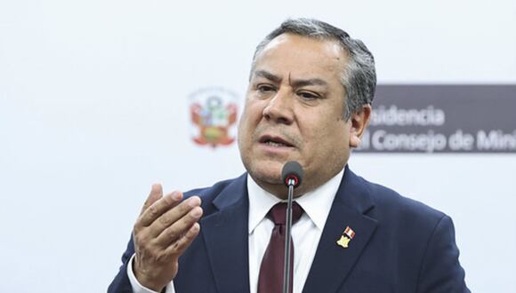 Gustavo Adrianzén. (Foto: gob.pe)