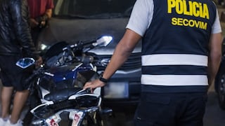 Huánuco: policía recupera motocicleta con requisitoria por hurto