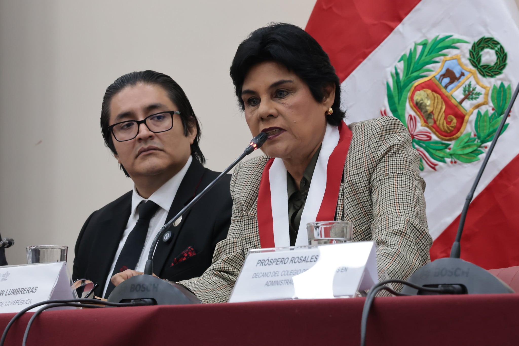 La diputada de Renovación Popular recordó la promesa de obtener resultados durante los primeros 100 días y criticó la respuesta del Ejecutivo ante la crisis que enfrenta el país. (Foto: Congreso)
