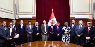 El premier Luis Galarreta se reunió con la bancada de Buen Gobierno de la Cámara de Diputados.