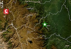 Temblor de magnitud 4.0 se registró en Pozuzo, Pasco, este domingo 23 de agosto