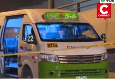 San Juan de Miraflores: Chofer y pasajero pierden la vida en violento ataque