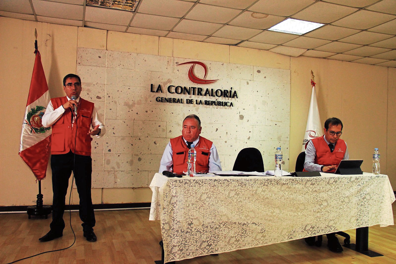 Gerente regional de Control hizo informe de las obras revisadas durante el 2023. (Foto: GEC)