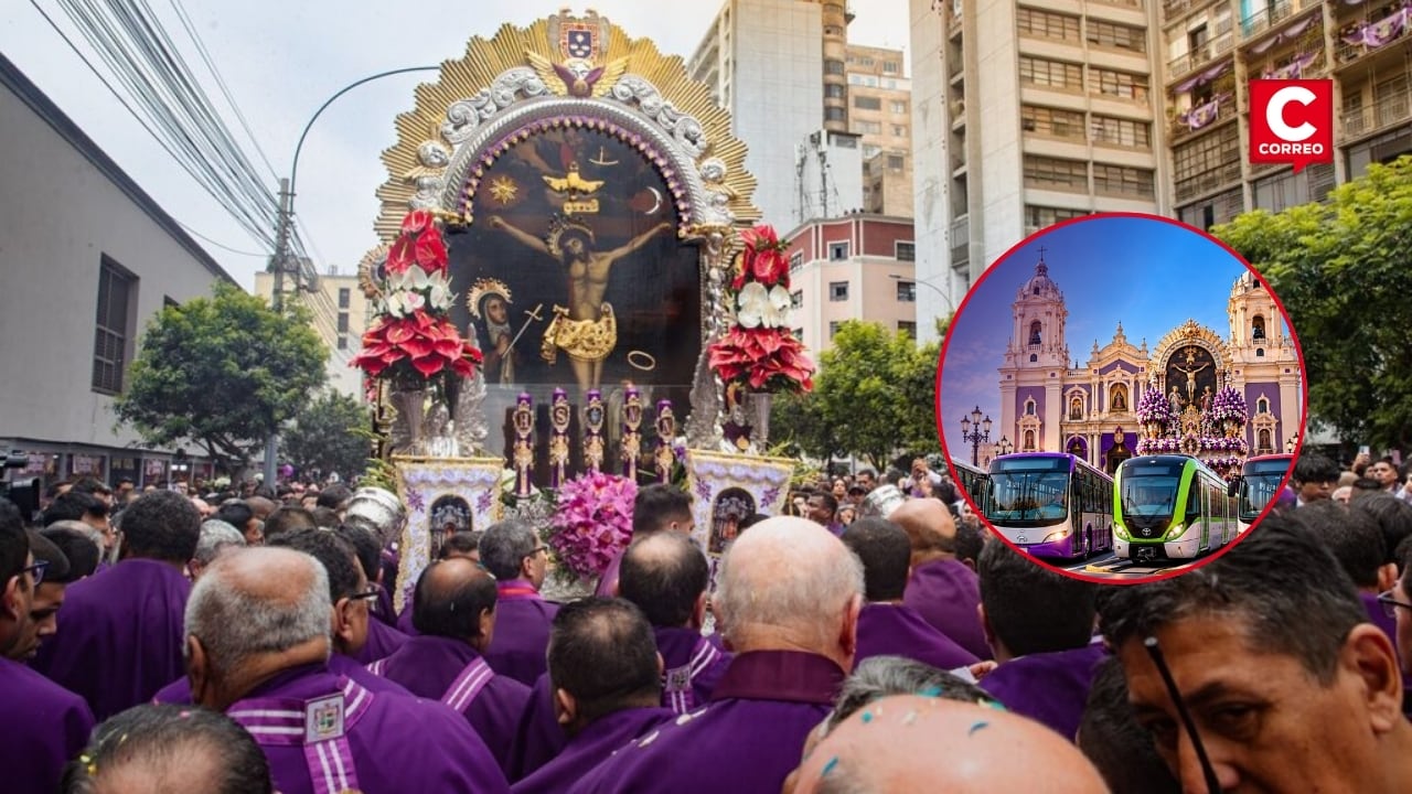 Señor de los Milagros: ¿cómo llegar a Las Nazarenas este sábado 3 de octubre en transporte público?