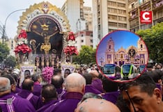 Señor de los Milagros: ¿cómo llegar a Las Nazarenas este sábado 3 de octubre en transporte público?