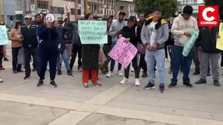 Huancayo: Transportistas protestan y amenazan con huelga de hambre por falta de autorización