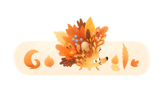 Google celebra inicio del otoño con este doodle 