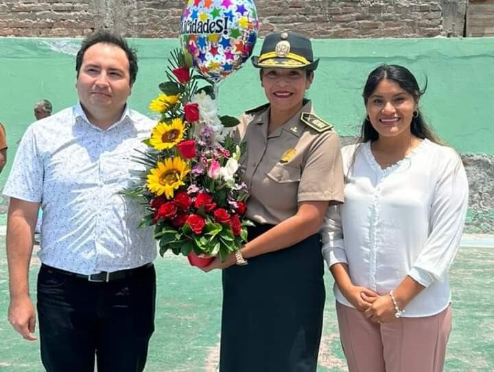 Rossabell Magaly Villanueva Torres, jefa de la comisaría de Camaná. Foto: Cortesía.