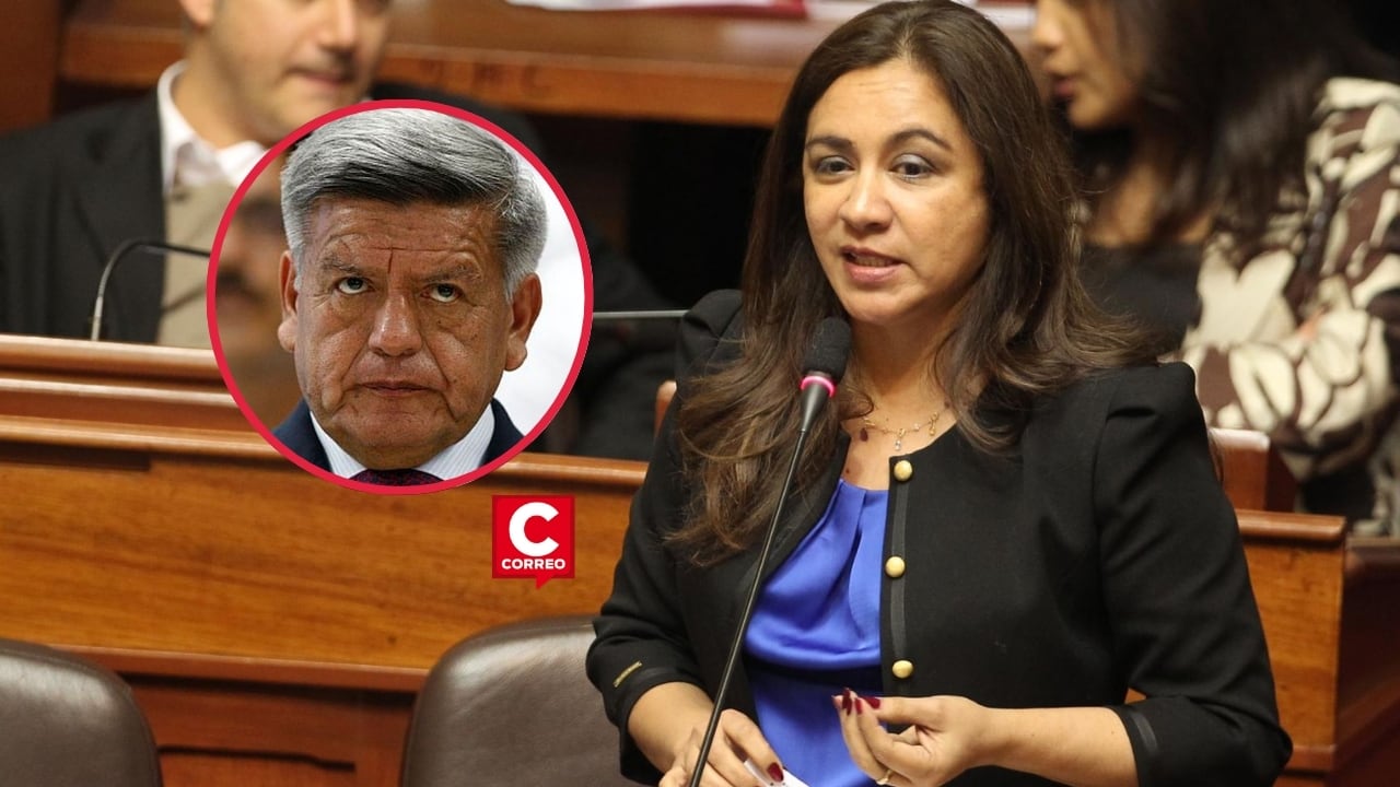 Marisol Espinoza defiende vacaciones de César Acuña durante su gestión en La Libertad. Composición: Diario Correo.