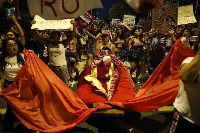 Marcha por el Día de la Mujer 2024.