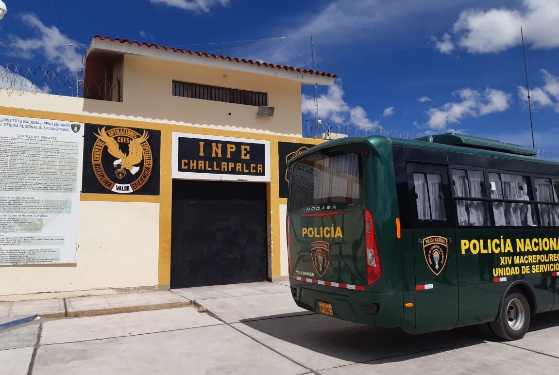 El penal de Challapalca se encuentra en la sierra de Tacna y ahí cumplen condena presos de alta peligrosidad.