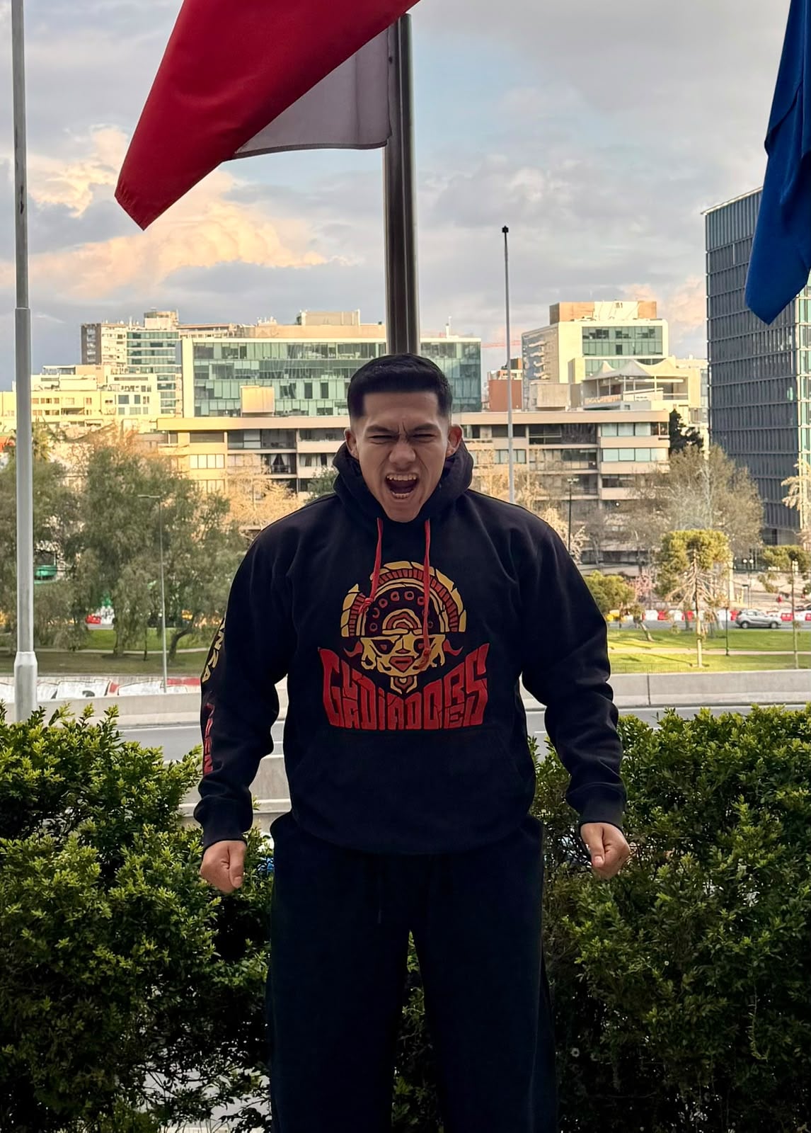 Farid Vidal participó en las pruebas realizadas por WWE en Chile.