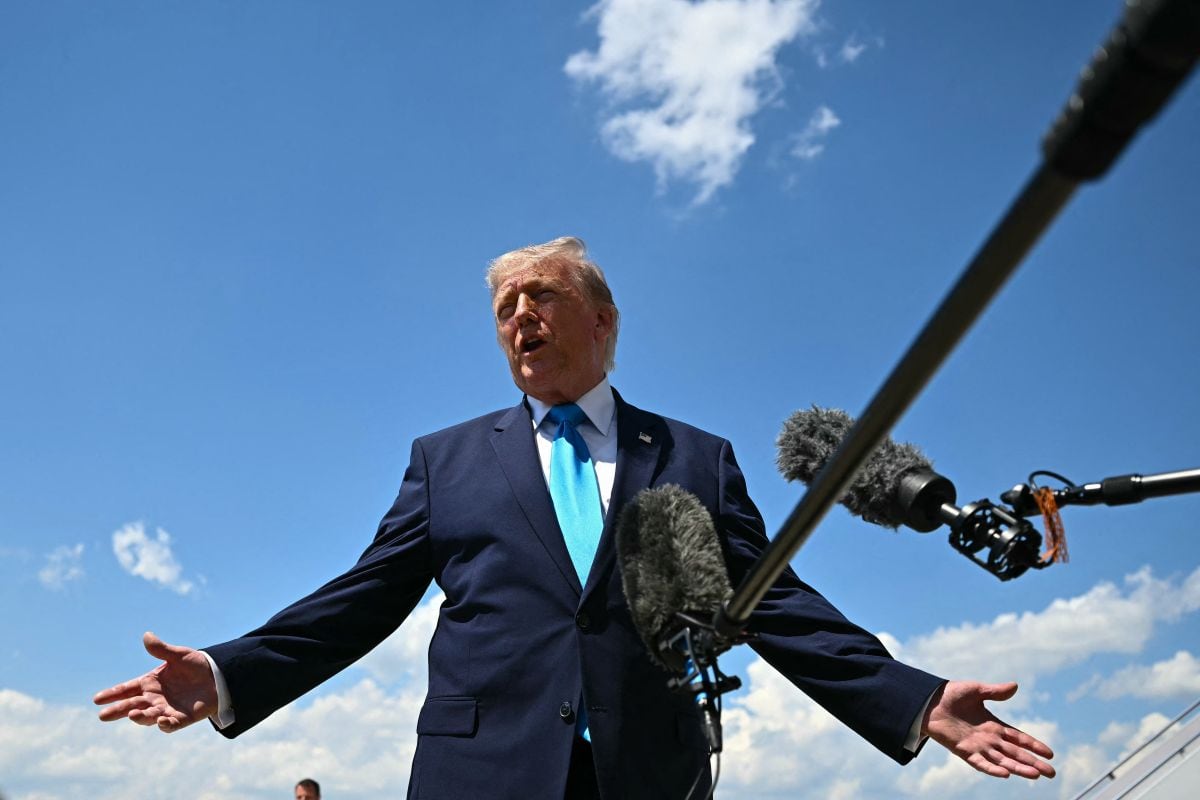 El presidente de Estados Unidos, Donald Trump. Foto: Kent NISHIMURA / AFP