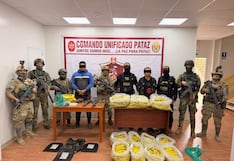 La Libertad: Decomisan fusiles, 2,000 explosivos y chaleco antibalas en Pataz