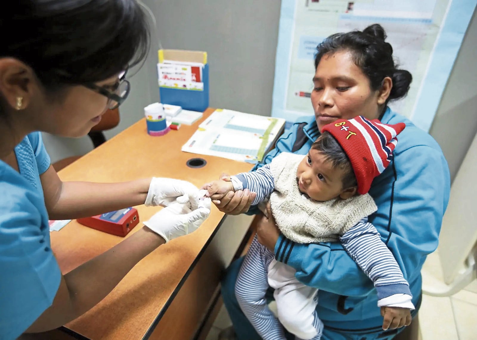 Algunos gobiernos locales superan el 40 % en tamizaje de anemia infantil. Foto: GEC.