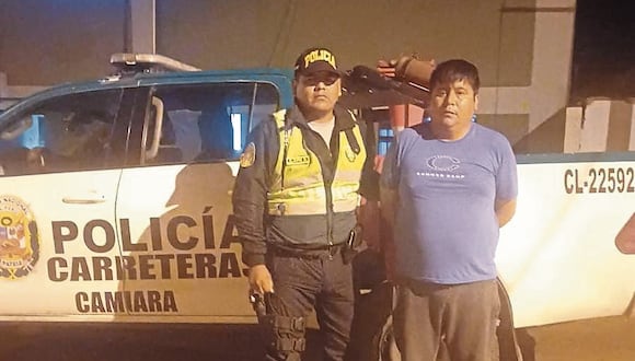 El servidor público Juan Lajo Robles (37), detenido por conducir en estado de ebriedad. (Foto: Difusión)
