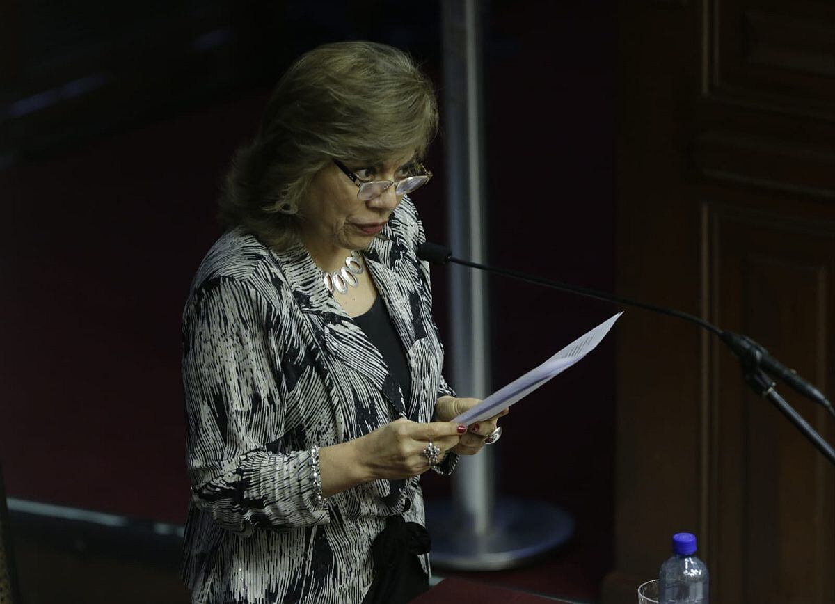 Zoraida Ávalos fue inhabilitada por cinco años por decisión del Congreso. (Foto: GEC)