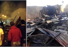 Chincha: pirotécnico causa incendio y acaba con vivienda en Señor de los Milagros