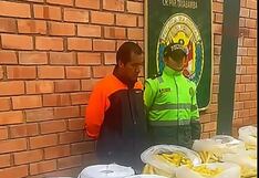 La Libertad: Detienen a hombre con 1,440 cartuchos de dinamita en Pataz