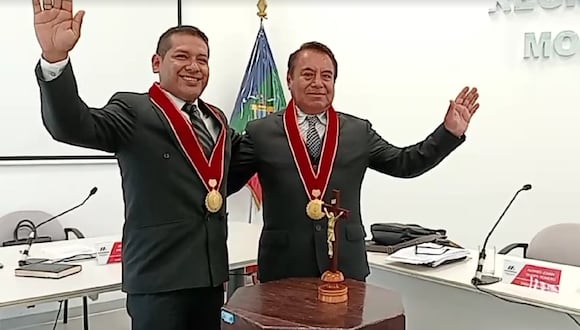 El pleno eligió como consejero delegado a Alonso Quispe Romero y a Pedro Noguera Prado como consejero accesitario para el periodo 2024. (Foto: Difusión)