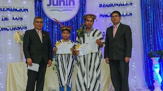 Premian a escolares que ganaron galardones en 16 concursos educativos de Junín