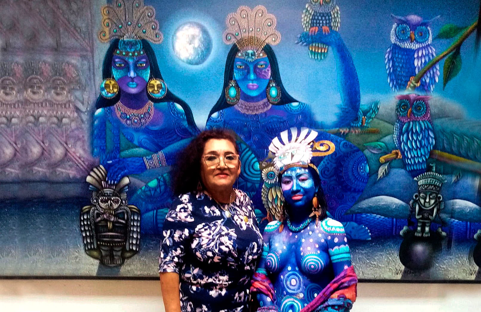 Con recitales de música y poesía, exposiciones pictóricas celebran Dia de la Mujer.