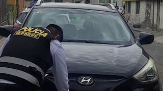 Vehículo robado en Lima hace más de un año fue encontrado en Arequipa