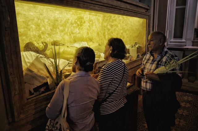 Domingo de Ramos, momento de recogimiento. (Foto: Anthony Niño de Guzmán/ @photo.gec)