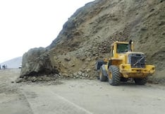Cierre de la Panamericana Sur por horas para limpiar derrumbe en Atico
