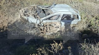 Arequipa: Muere comunero tras caída de camioneta a barranco en Condesuyos