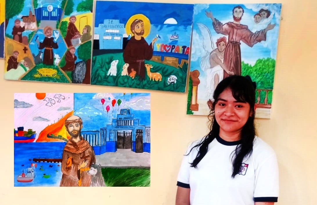 Nuevos talentos piuranos en el concurso de pintura "Trazos y colores del alma"