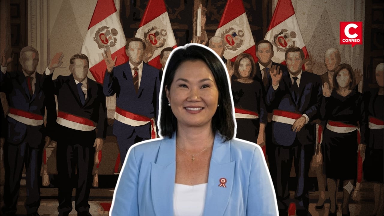Gabinete Galarreta juramenta hoy: ¿A qué hora se conocerán a los ministros de Keiko Fujimori?. Composición: Diario Correo.