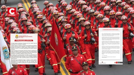 Mindef lamenta ausencia del Cuerpo de Bomberos Voluntarios en la Parada Militar y Desfile Cívico