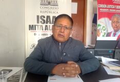 Congresista Isaac Mita afirma que tiene decidido en 70% volver al postular