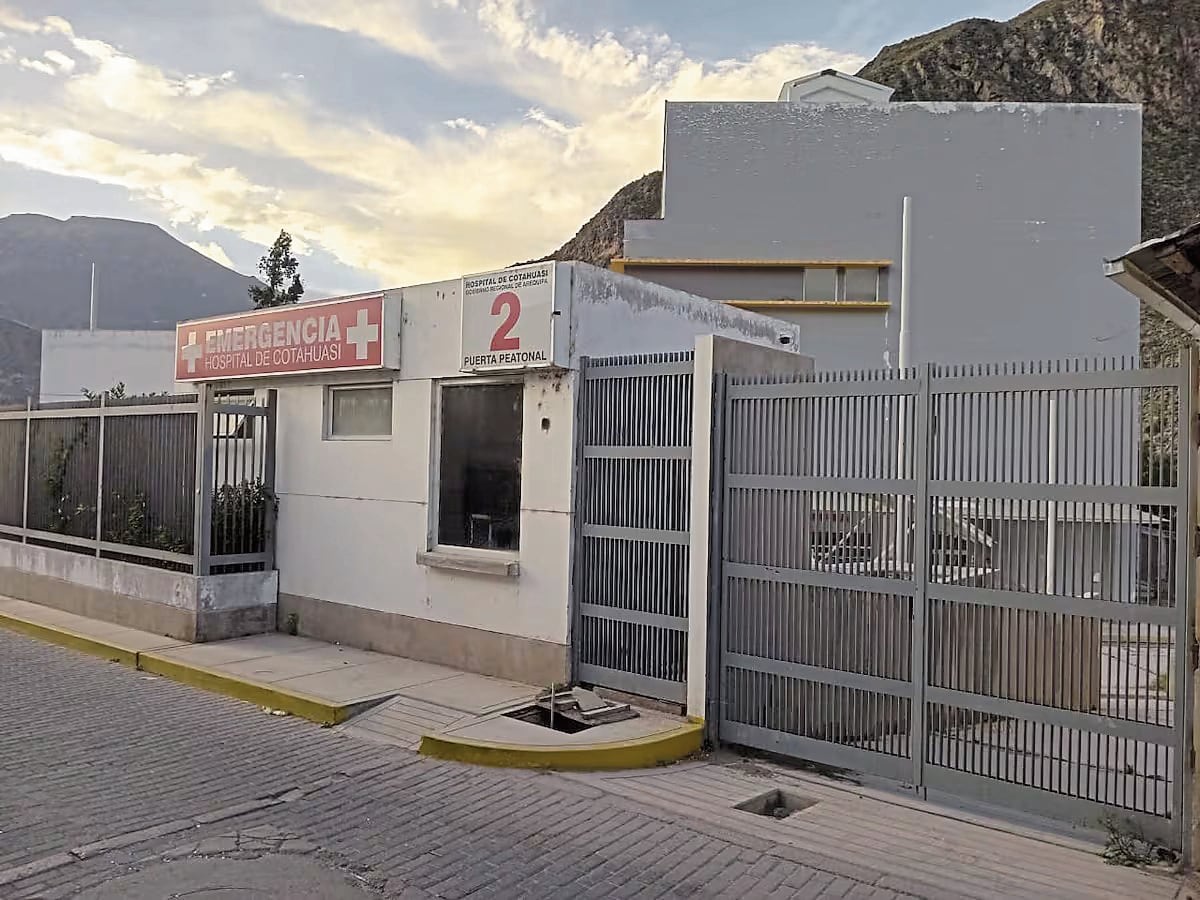 Existe un saldo para la contingencia en funcionamiento del centro de salud de Cotahuasi. Foto: GEC.