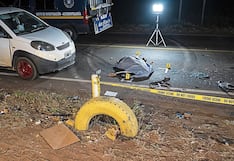 Arequipa: Policía muere tras accidente en moto en la variante de Uchumayo