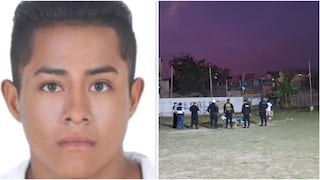Pisco: asesinan a balazos a joven deportista durante partido de fútbol